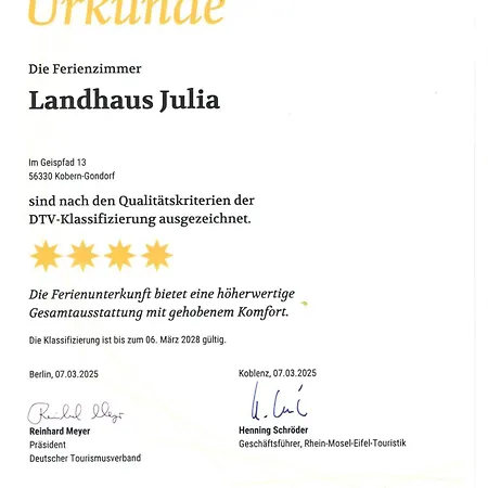 Julia Casa de hóspedes 4*